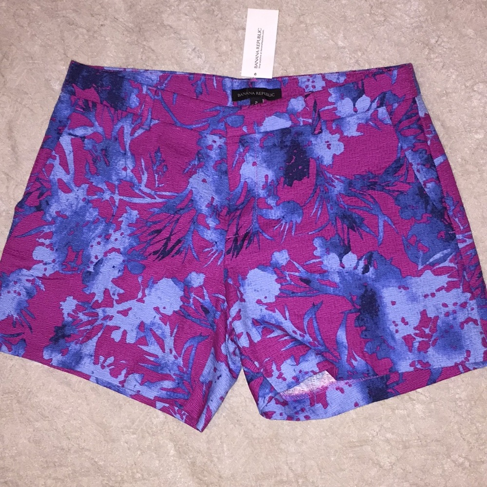 Floral Banana republic shorts size 2